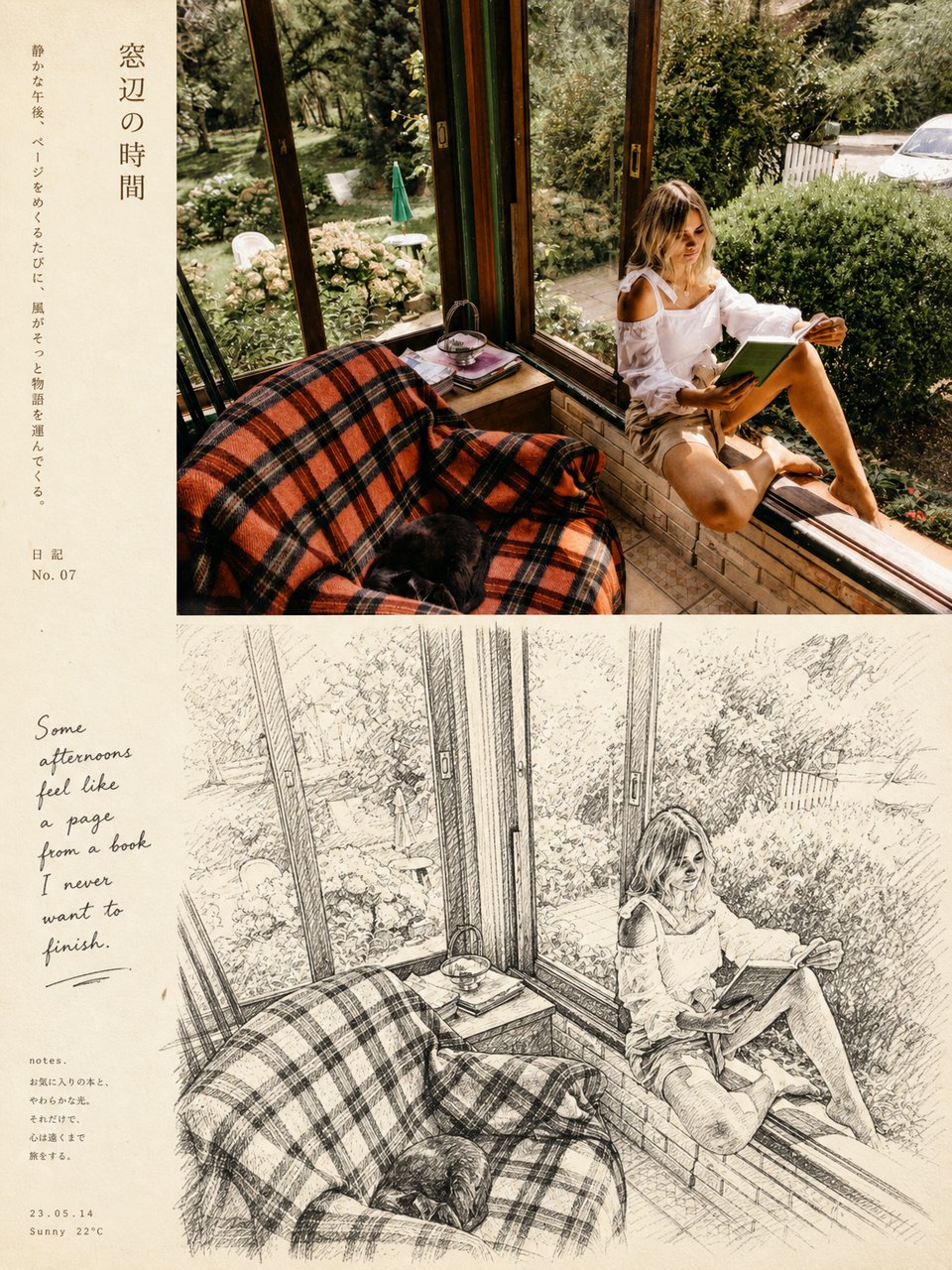 Photo to Ink Sketch Artbook result