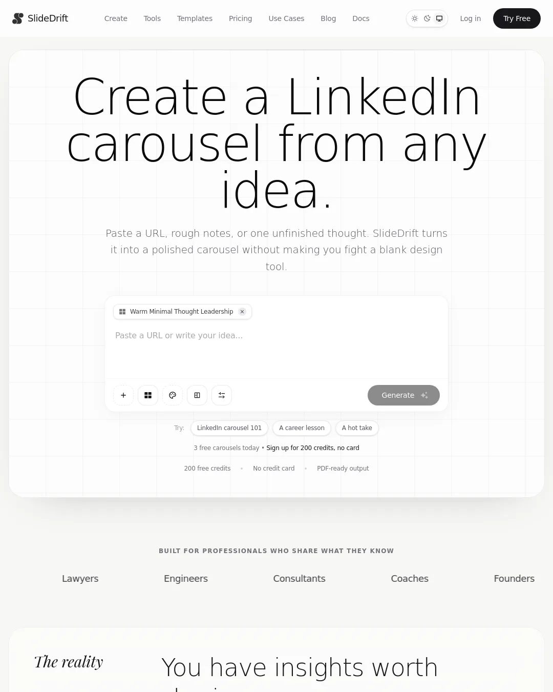 Dental Myths Mistakes LinkedIn Carousel Template for Dentists slide 1: @YOURNAME Common Dental Myths Swipe →