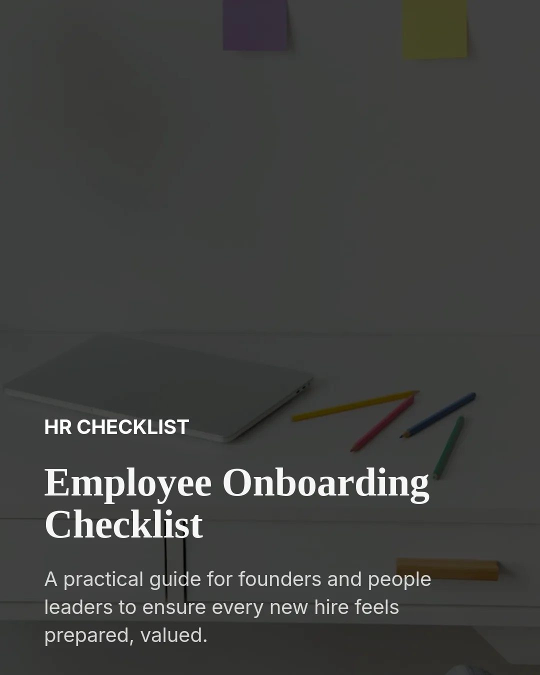 Employee Onboarding Checklist LinkedIn Carousel Template for HR ...