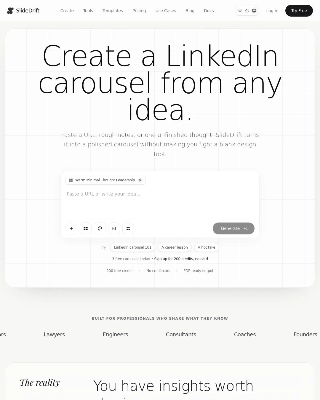 Startup Lessons Mistakes LinkedIn Carousel Template for Founders slide 1: @YOURNAME 5 Common Startup Mistakes Founders Must Avoid Swipe →