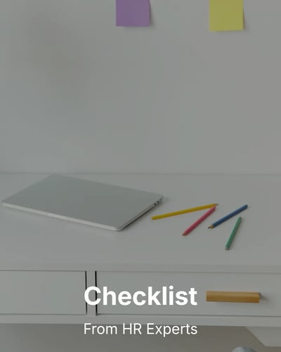 HR Consultant Employee Onboarding Checklist LinkedIn Carousel Template for HR Consultants - Minimal Clean Image template preview