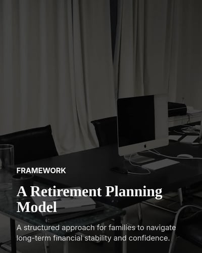 Financial Advisor Retirement Planning Framework LinkedIn Carousel Template for Financial Advisors - Light template preview