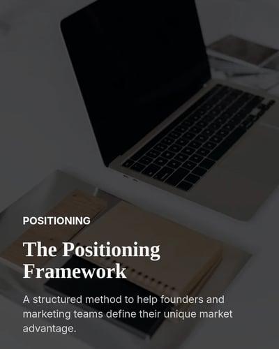 Marketing Consultant Positioning Framework LinkedIn Carousel Template for Marketing Consultants - Light template preview