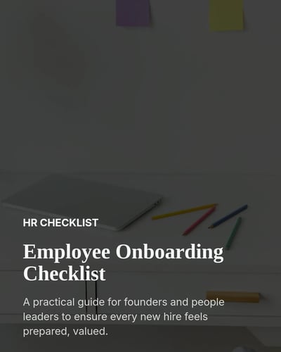 HR Consultant Employee Onboarding Checklist LinkedIn Carousel Template for HR Consultants - Light template preview