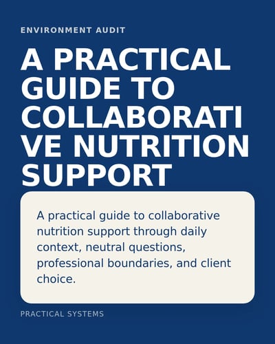 Blue Workshop — Nutritionists template preview
