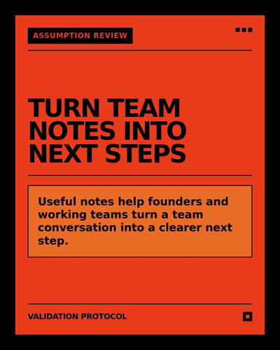 Signal Forge — Founders template preview