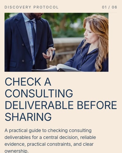 Navy Atelier — Consultants template preview