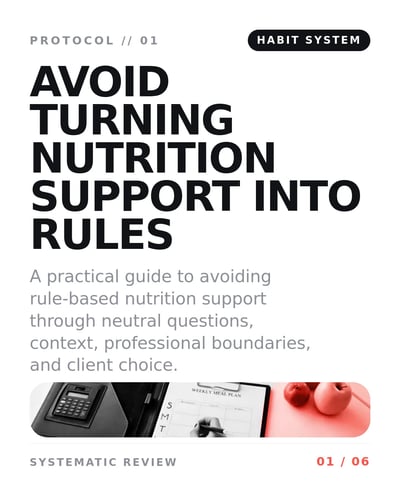 Scarlet Spark — Nutritionists template preview