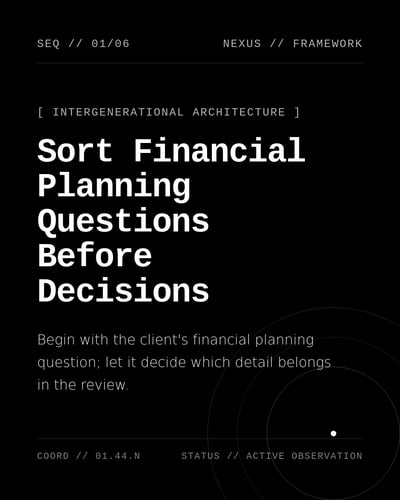 Particle Eclipse — Financial Advisors template preview