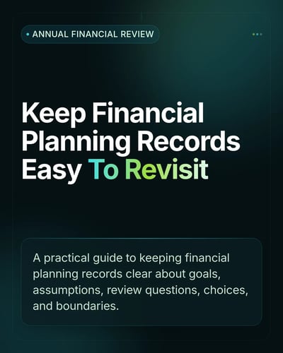 Mint Voltage — Financial Advisors template preview