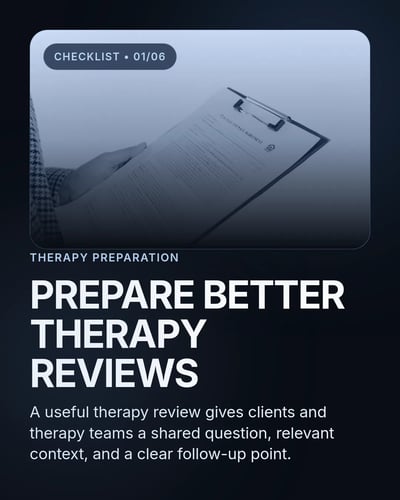 Glacier Studio — Therapists template preview