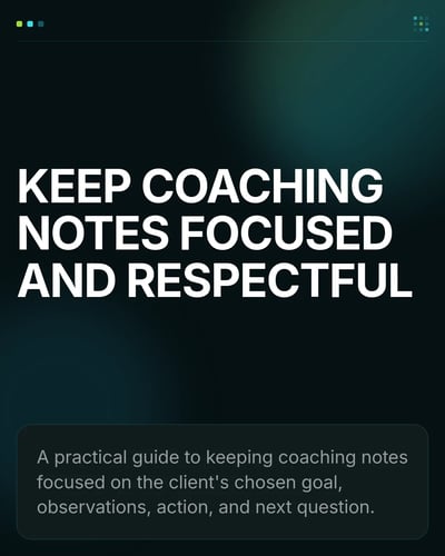 Mint Voltage — Coaches template preview