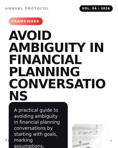 Scarlet Spark — Financial Advisors template preview