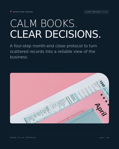 Coral Horizon — Accountants template preview