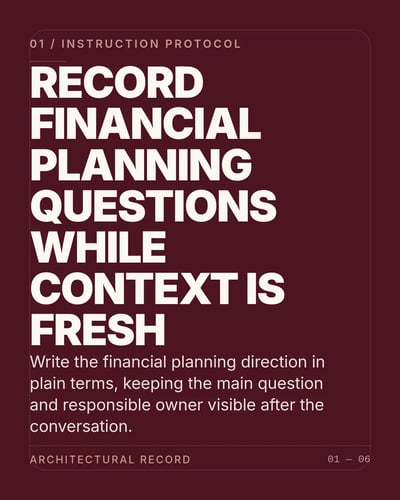 Burgundy Form — Financial Advisors template preview