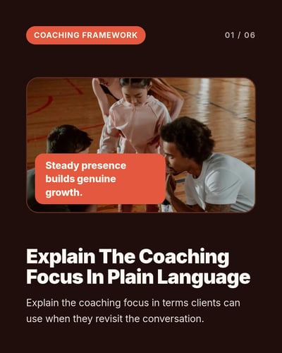 Coral Companion — Coaches template preview