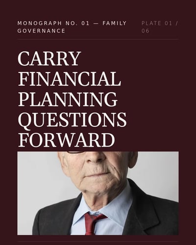 Heirloom Burgundy — Financial Advisors template preview