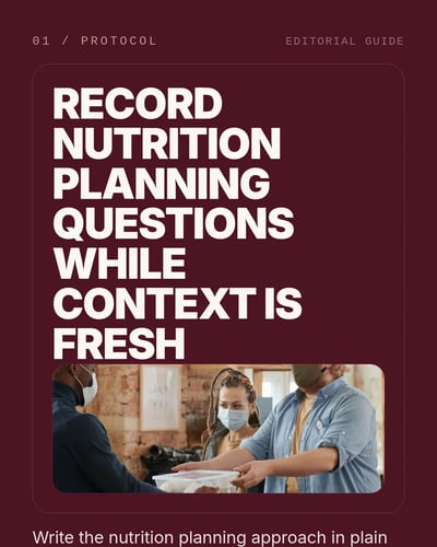 Burgundy Form — Nutritionists template preview