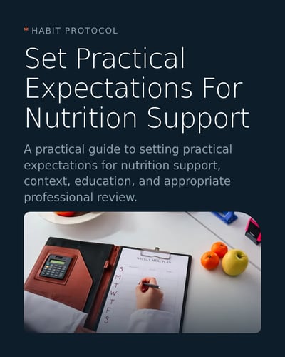 Coral Horizon — Nutritionists template preview