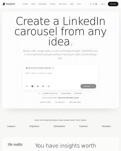 Interview Mistakes LinkedIn Carousel Template for Recruiters template preview